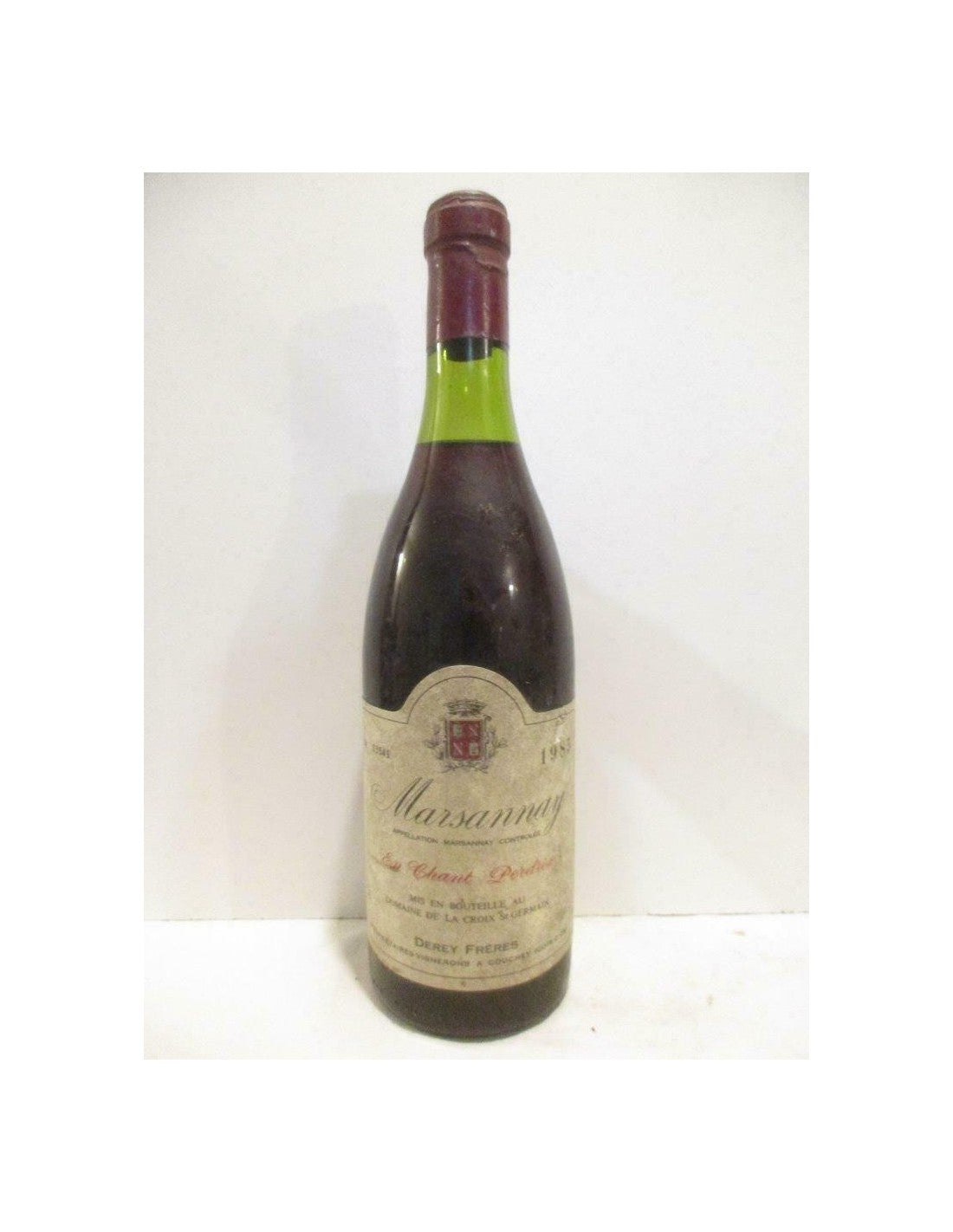 1985 - marsannay - derey frères en chant perdrix (b2) - rouge - bourgogne - Just Wines 