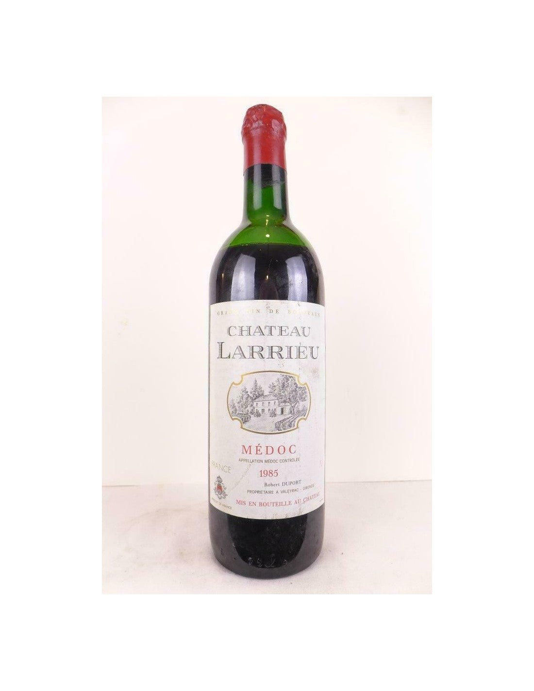 1985 - médoc - château larrieu (b1) - rouge - bordeaux - Just Wines 