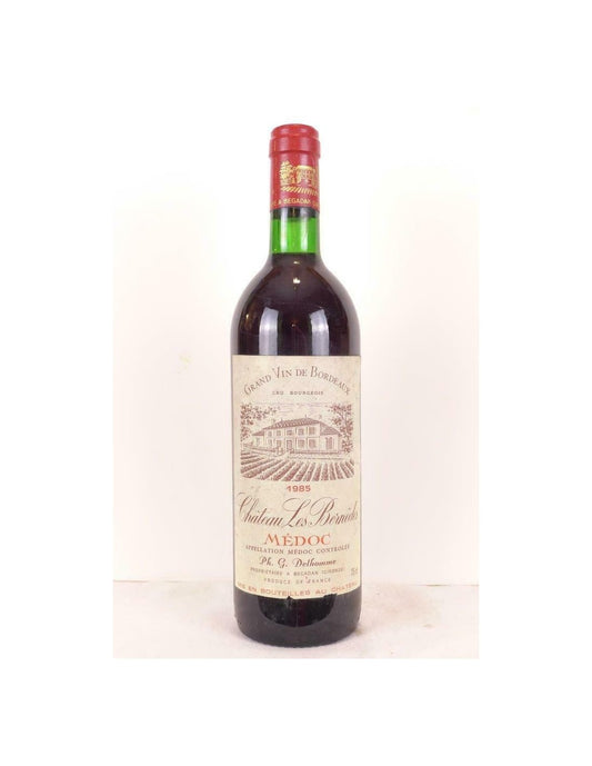 1985 - médoc - château les bernèdes cru bourgeois - rouge - bordeaux - Just Wines 