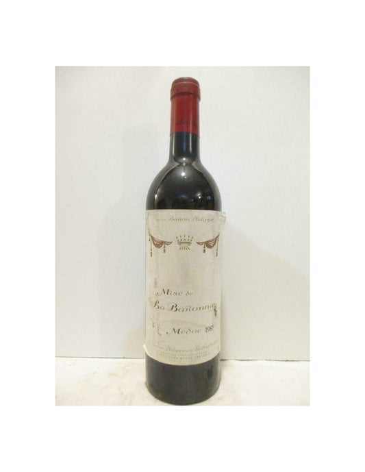 1985 - médoc - mise de la baronnie baron philippe de rothschild - rouge - bordeaux - Just Wines 