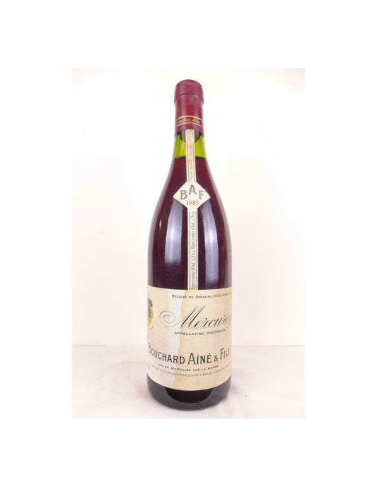 1985 - mercurey - bouchard aîné et fils (étiquette tâchée) - rouge - bourgogne - Just Wines 