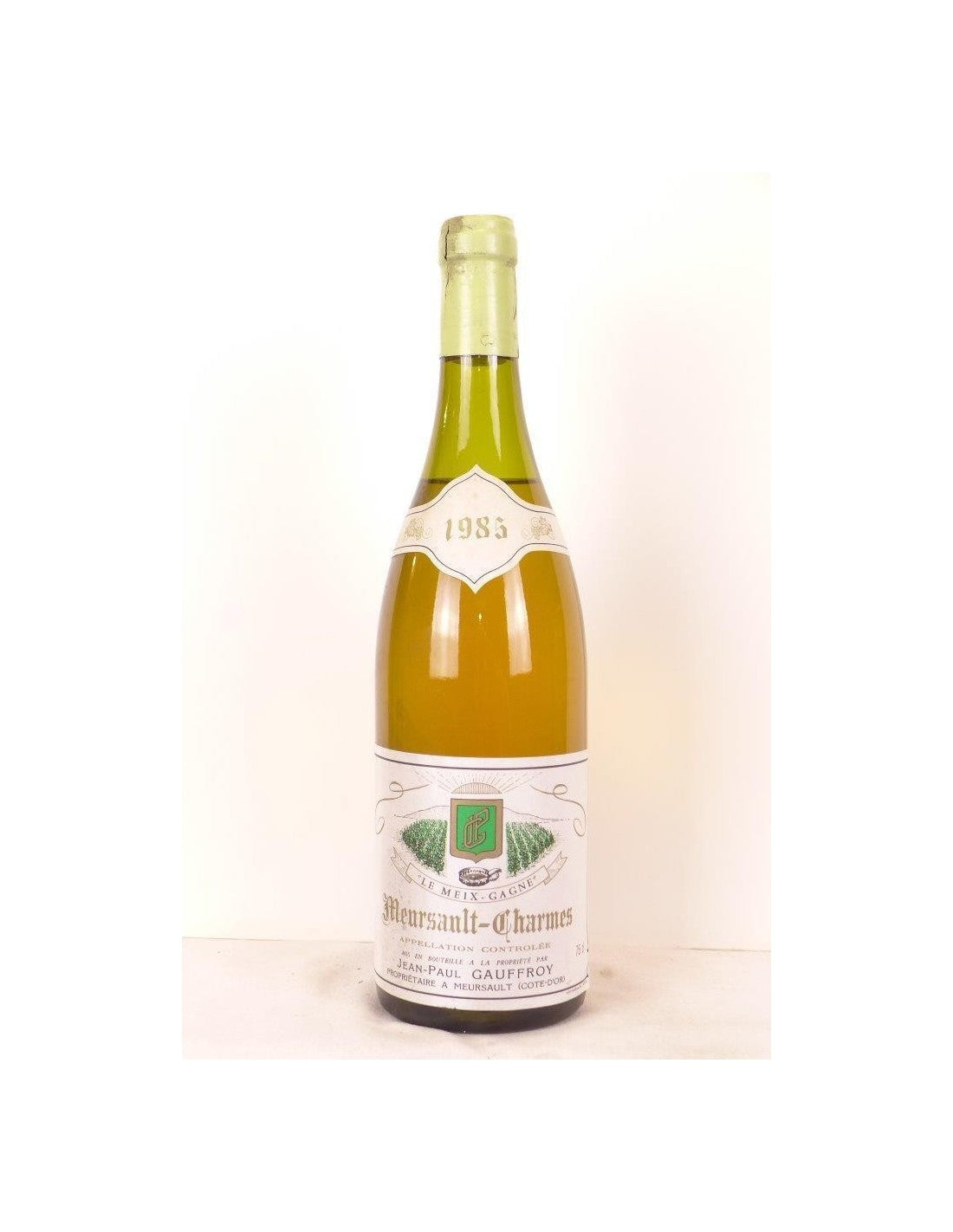 1985 - meursault - jean-paul geoffroy charmes - blanc - bourgogne - Just Wines 