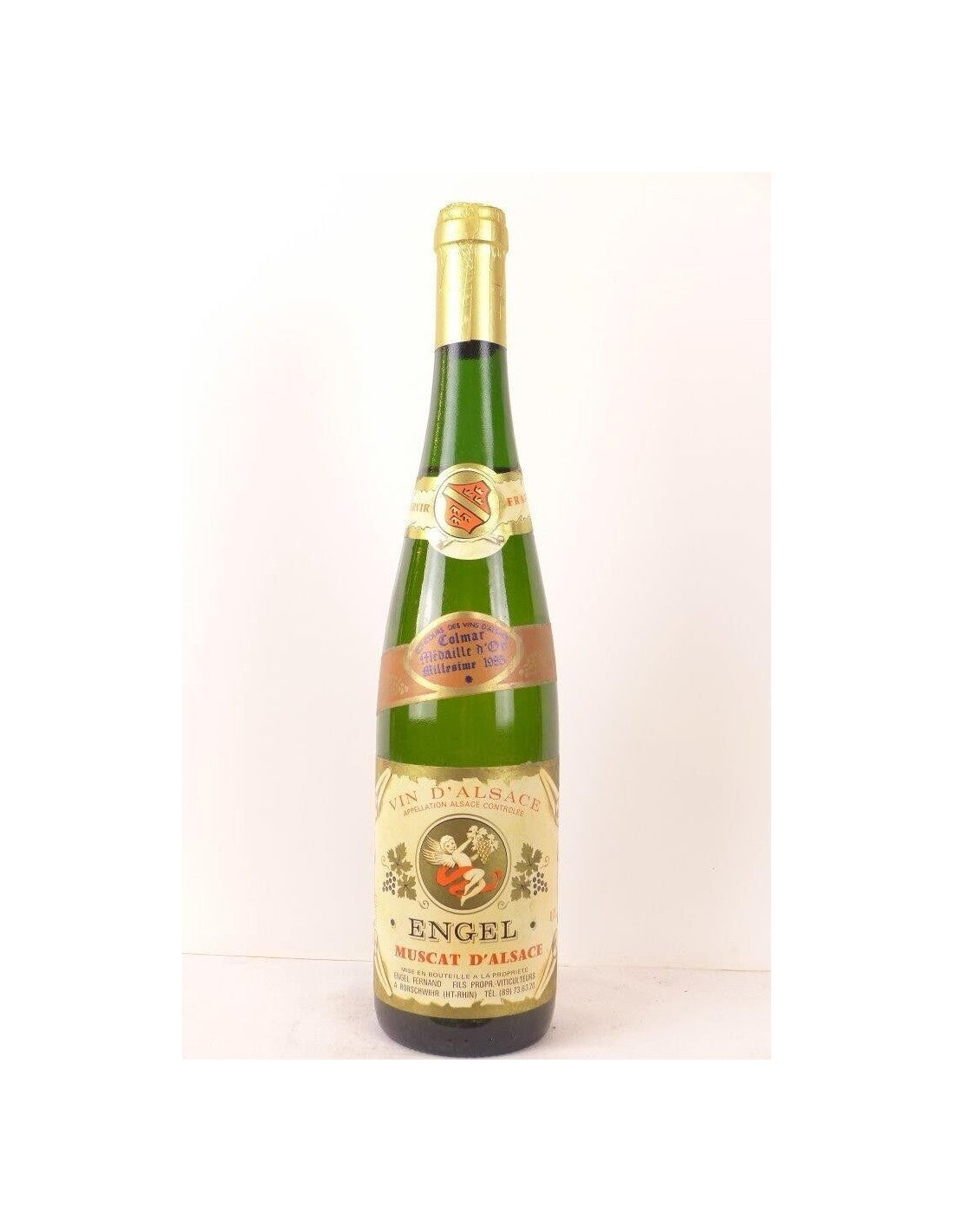 1985 - muscat - fernand engel (niveau bas) - blanc - alsace - Just Wines 