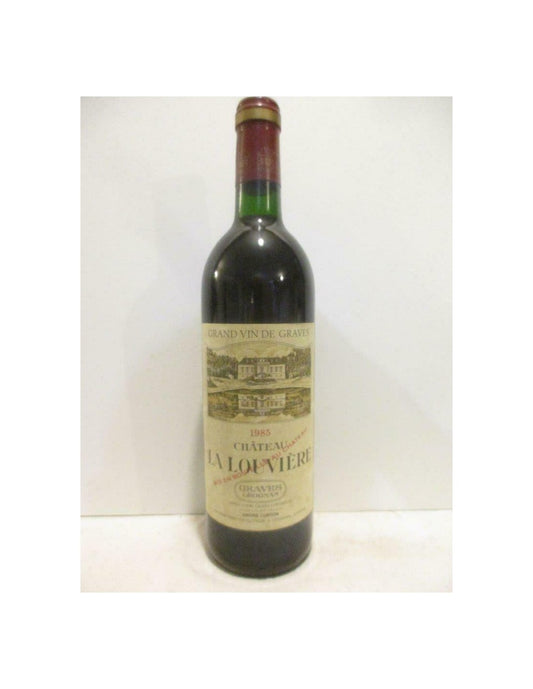 1985 - pessac-léognan - château la louvière - rouge - bordeaux - Just Wines 