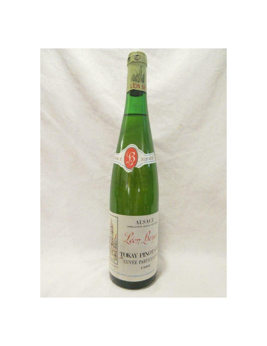 1985 - pinot gris - léon beyer cuvée particulière - blanc - alsace france - Just Wines 