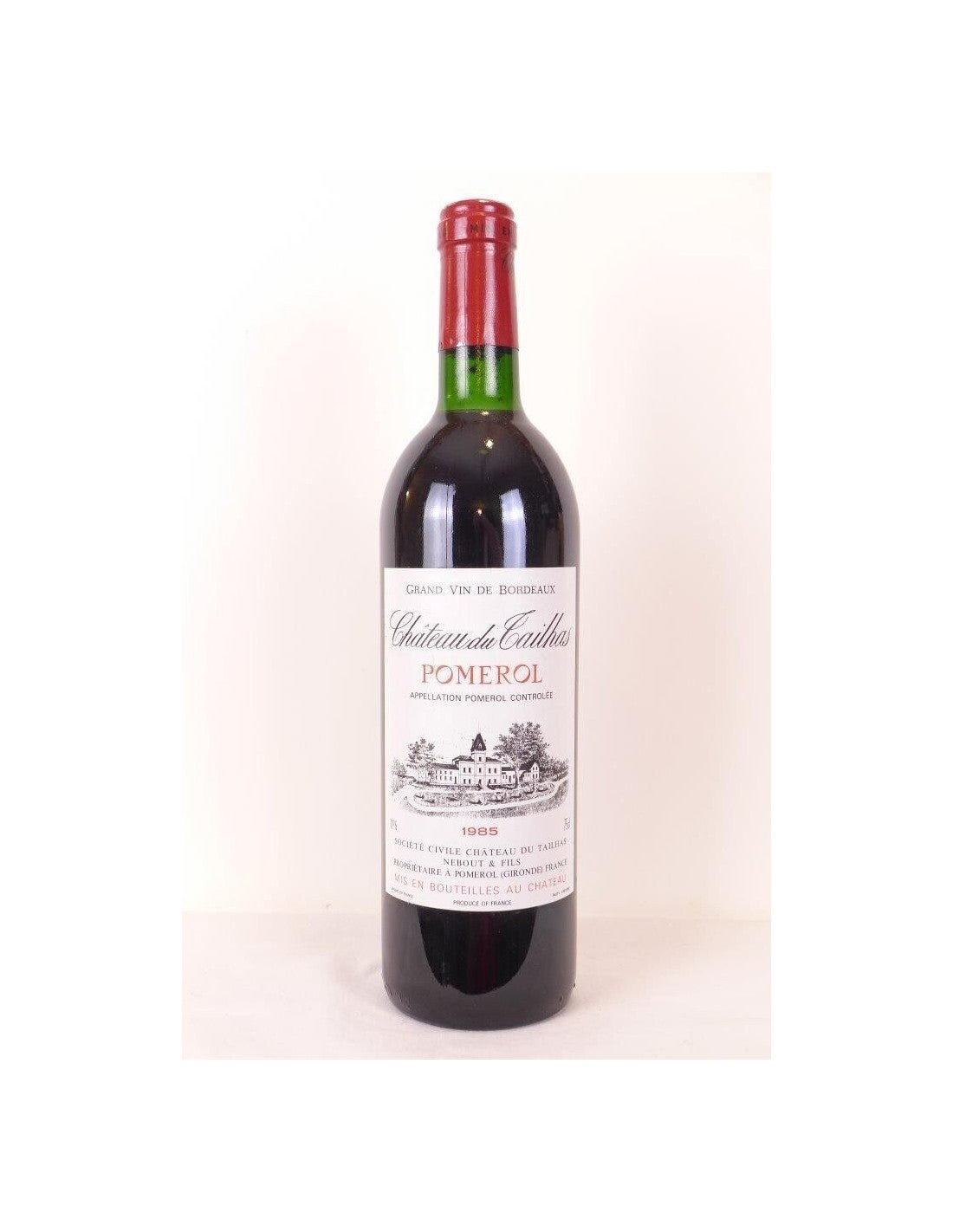 1985 - pomerol - château du tailhas - rouge - bordeaux - Just Wines 