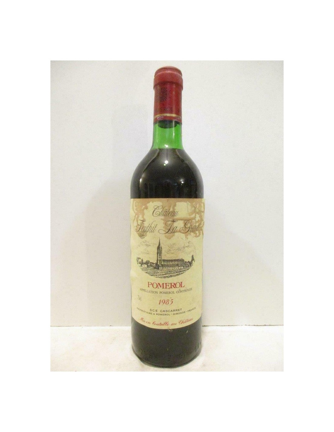 1985 - pomerol - château feythit lagrave (étiquette tâchée) - rouge - bordeaux - Just Wines 