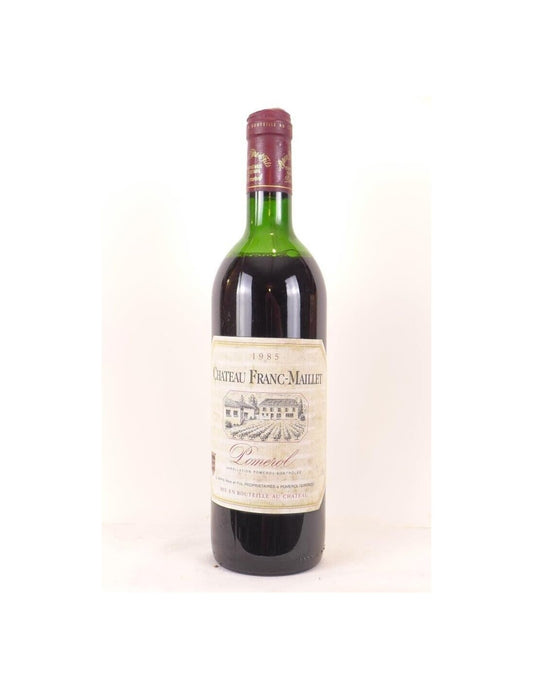 1985 - pomerol - château franc-maillet - rouge - bordeaux - Just Wines 