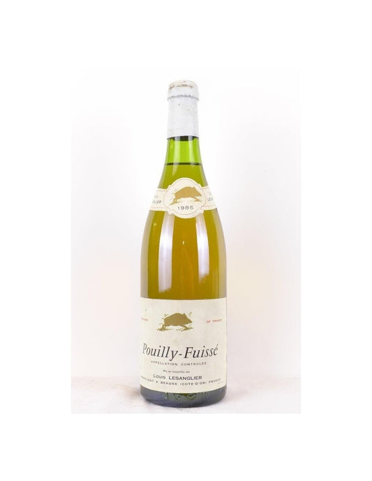 1985 - pouilly-fuissé - louis lesanglier - blanc - bourgogne - Just Wines 