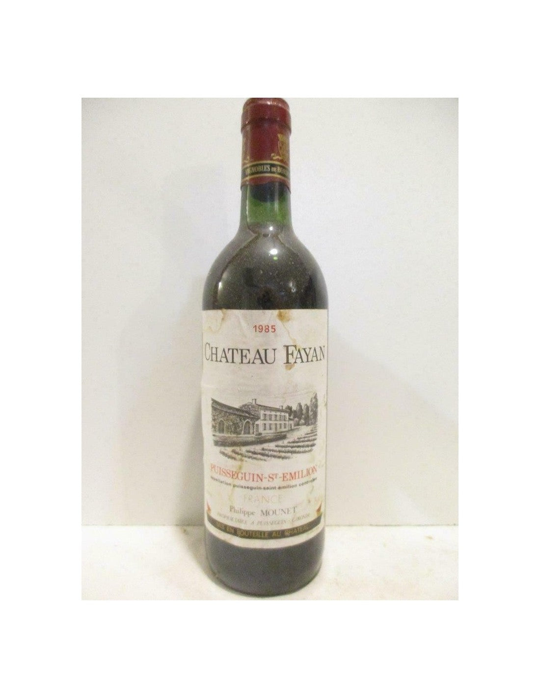 1985 - puisseguin saint-émilion - château fayan (b2) - rouge - bordeaux - Just Wines 