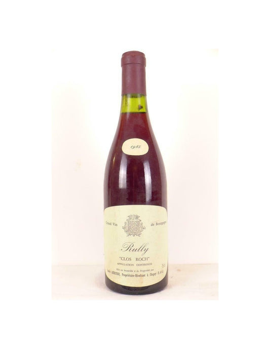 1985 - rully - andré lhéritier clos roch - rouge - bourgogne - Just Wines 