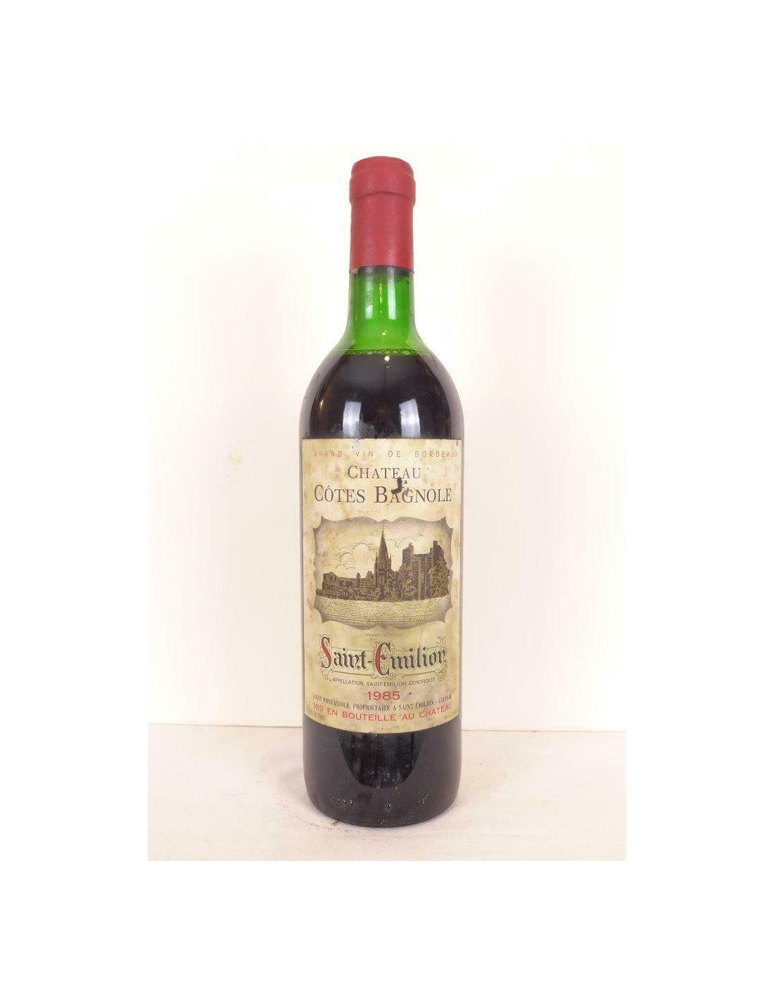 1985 - saint-émilion - château côtes bagnole (étiquette tâchée) - rouge - bordeaux - Just Wines 