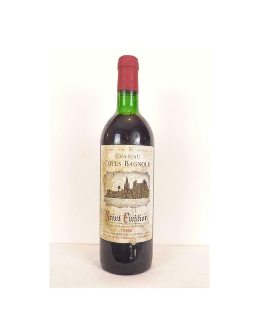 1985 - saint-émilion - château côtes bagnole - rouge - bordeaux - Just Wines 