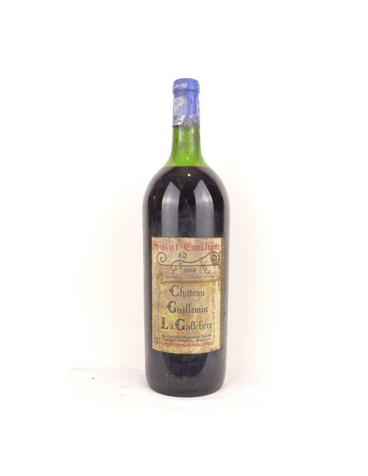 1985 - saint-émilion - château guillemin la gaffelière (etiquette sale) magnum 150 cl - rouge - bordeaux - Just Wines 