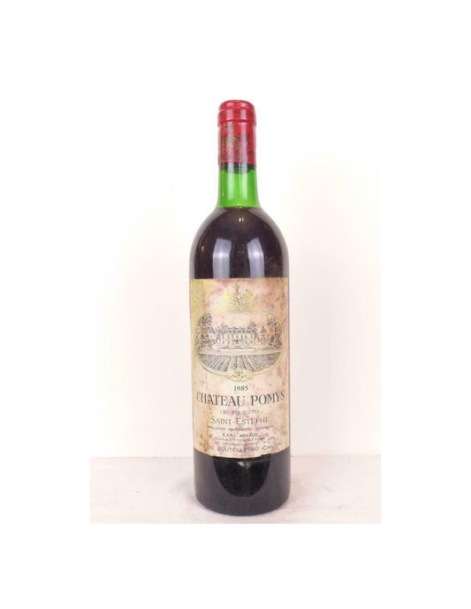 1985 - saint-estèphe - château pomys cru bourgeois (étiquette sale) - rouge - bordeaux - Just Wines 