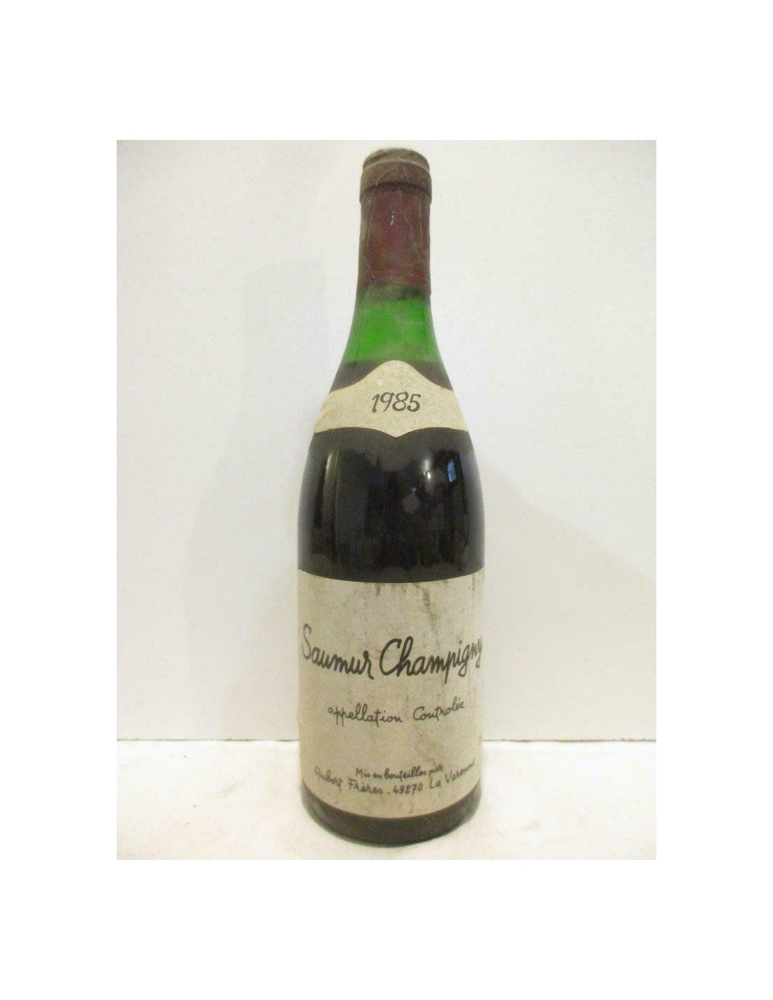 1985 - saumur-champigny - aubert frères - rouge - loire - anjou - Just Wines 