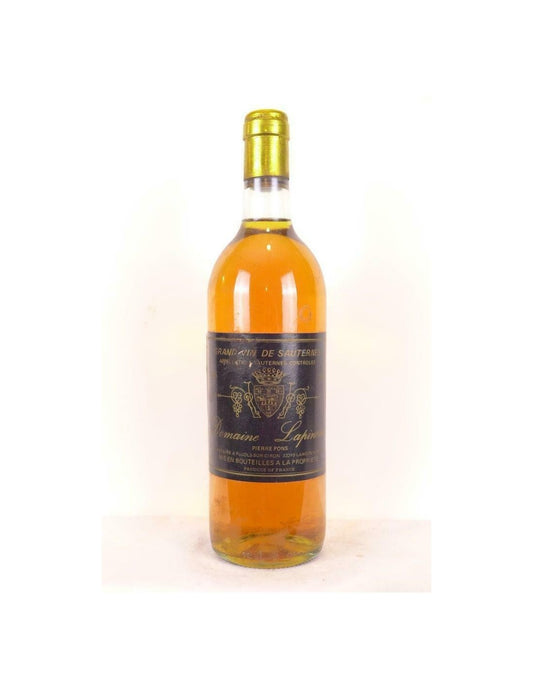 1985 - sauternes - château lapinesse - liquoreux - bordeaux - Just Wines 