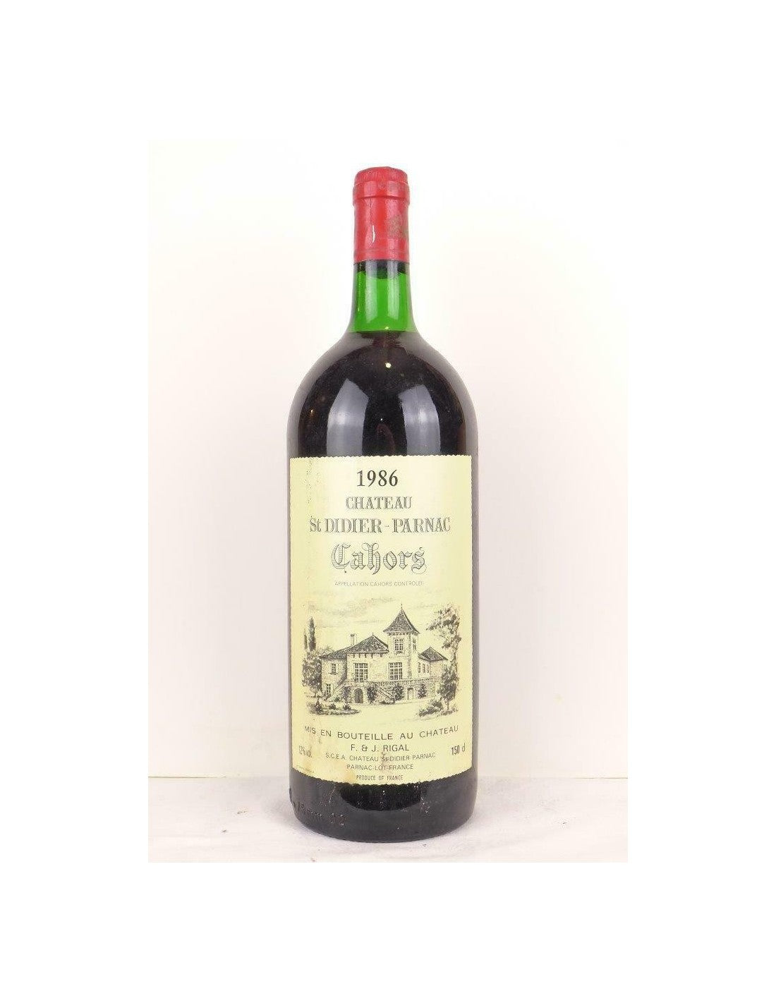 1986 - cahors - château saint-didier parnac magnum 150 cl - rouge - sud-ouest - Just Wines 