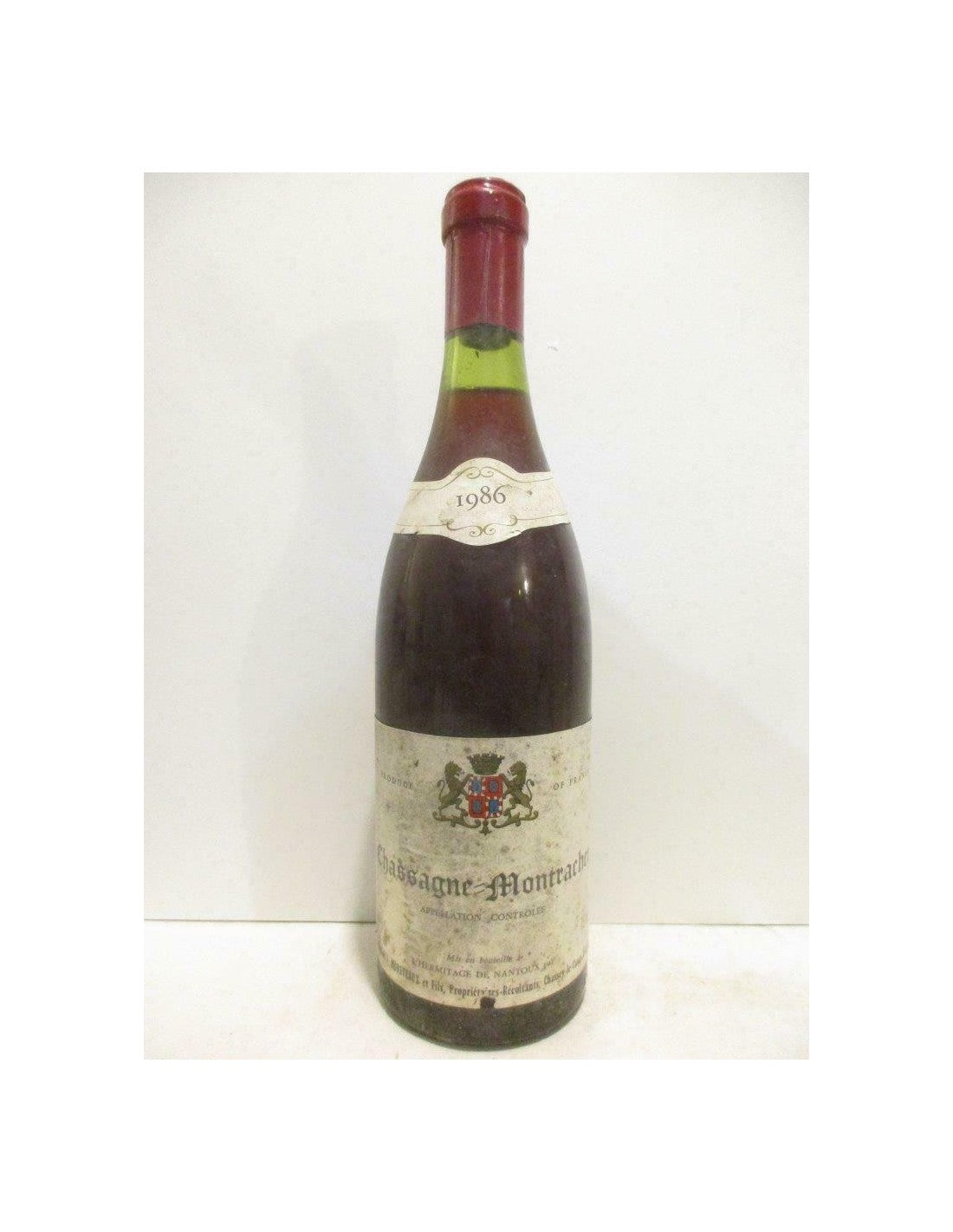 1986 - chassagne-montrachet - moreteaux - rouge - bourgogne - Just Wines 