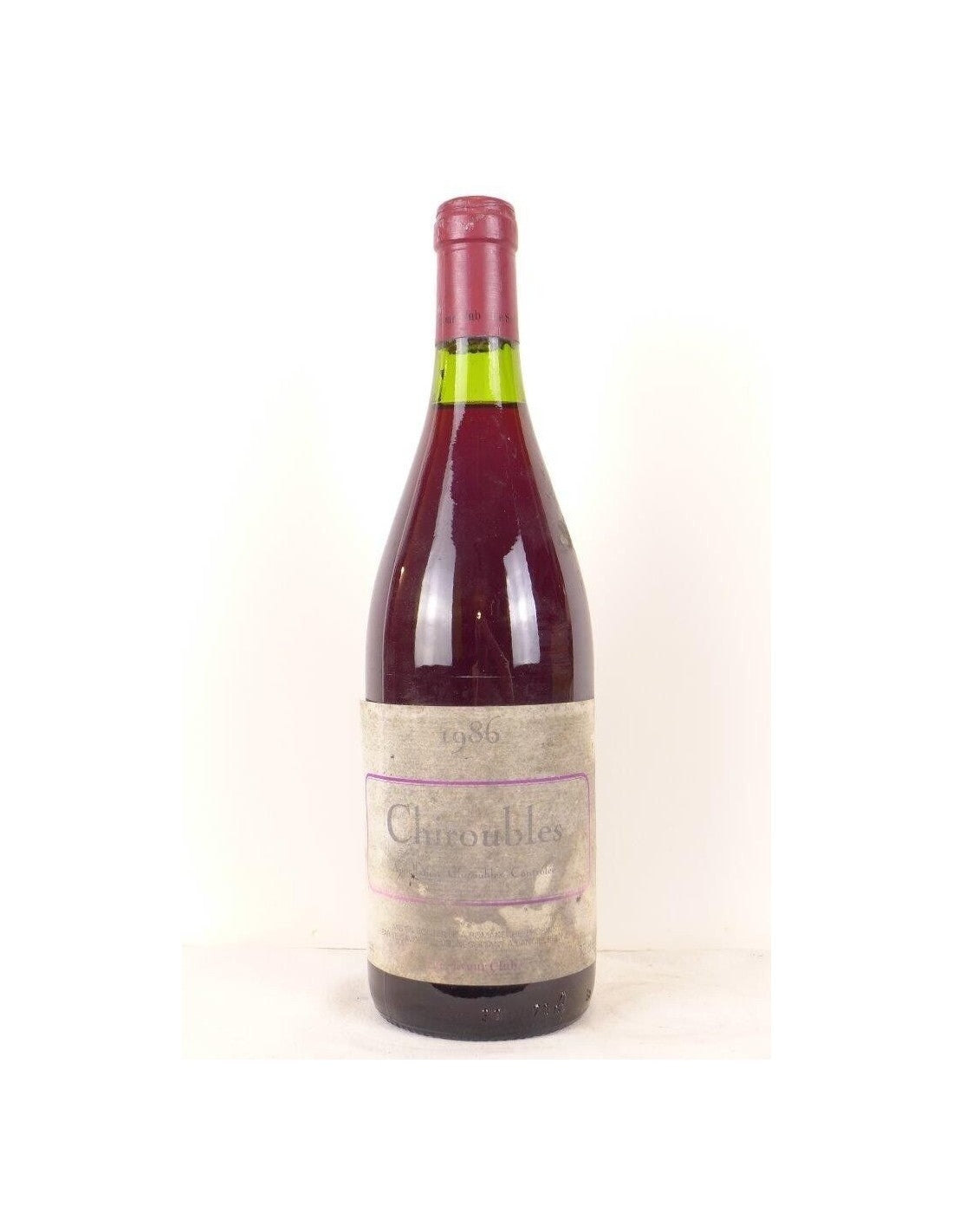 1986 - chiroubles - savour club - rouge - beaujolais - Just Wines 