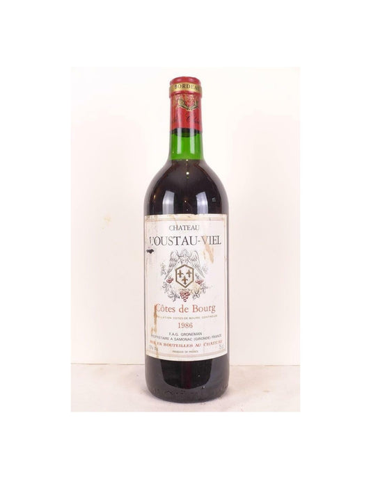 1986 - côtes de bourg - château l'ousteau-vieil - rouge - bordeaux - Just Wines 