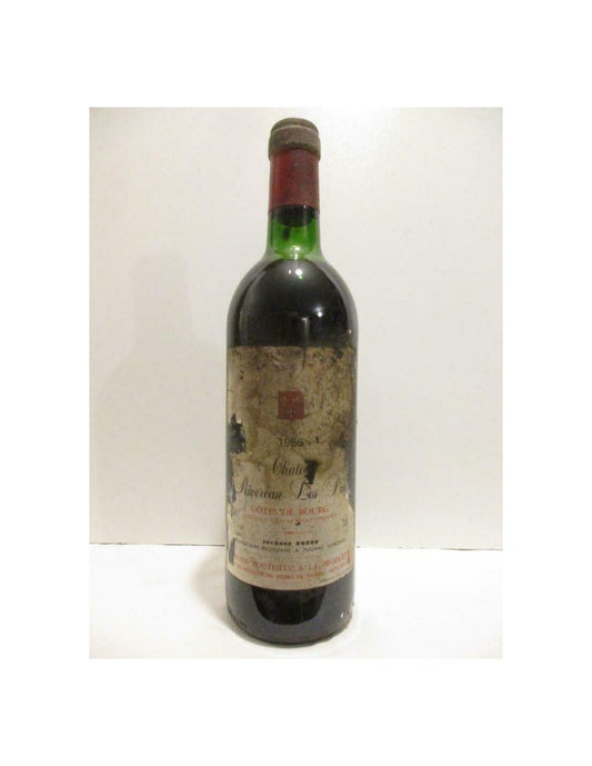 1986 - côtes de bourg - château rivereau les pins (étiquette abîmée) - rouge - bordeaux - Just Wines 