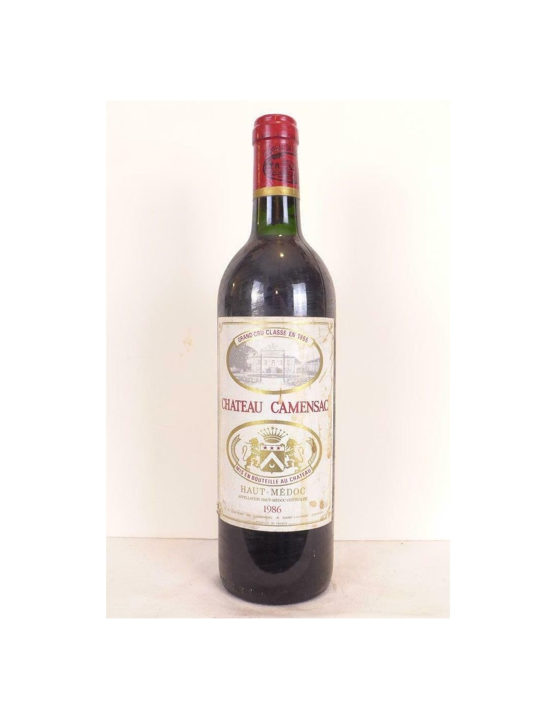 1986 - haut-médoc - château camensac grand cru classé - rouge - bordeaux - Just Wines 