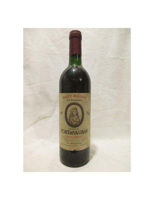 1986 - haut-médoc - château fort de vauban cru bourgeois - rouge - bordeaux france - Just Wines 