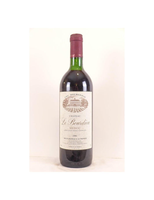 1986 - haut-médoc - château le bourdieu cru bourgeois - rouge - bordeaux - Just Wines 