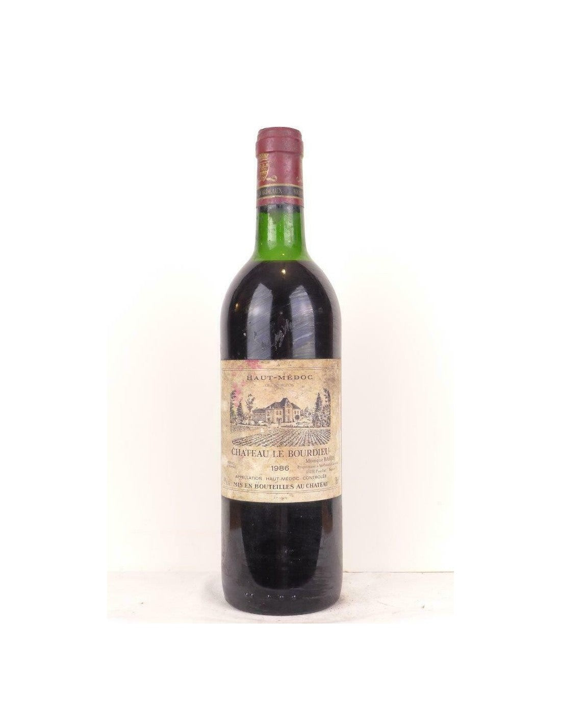 1986 - haut-médoc - château le bourdieu cru bourgeois - rouge - bordeaux - Just Wines 