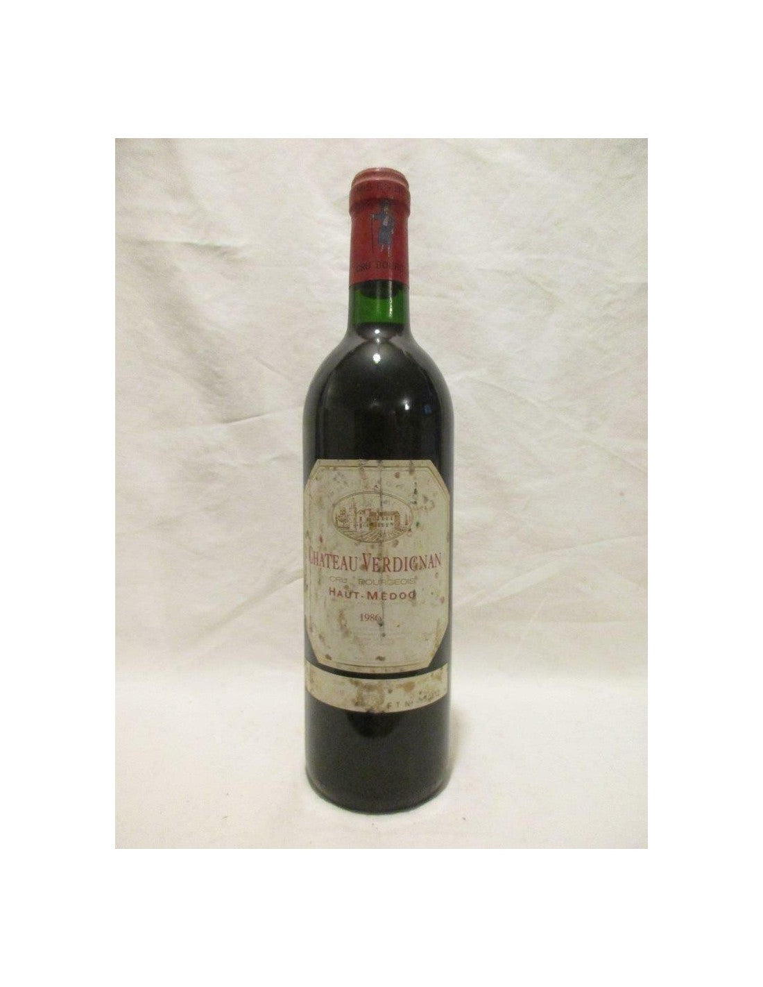 1986 - haut-médoc - château verdignan cru bourgeois - rouge - bordeaux france - Just Wines 