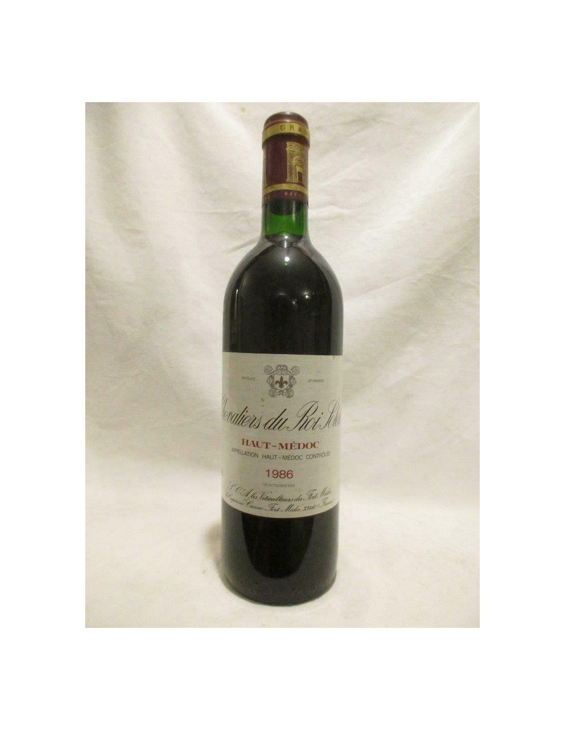 1986 - haut-médoc - chevaliers du roi soleil - rouge - bordeaux - Just Wines 