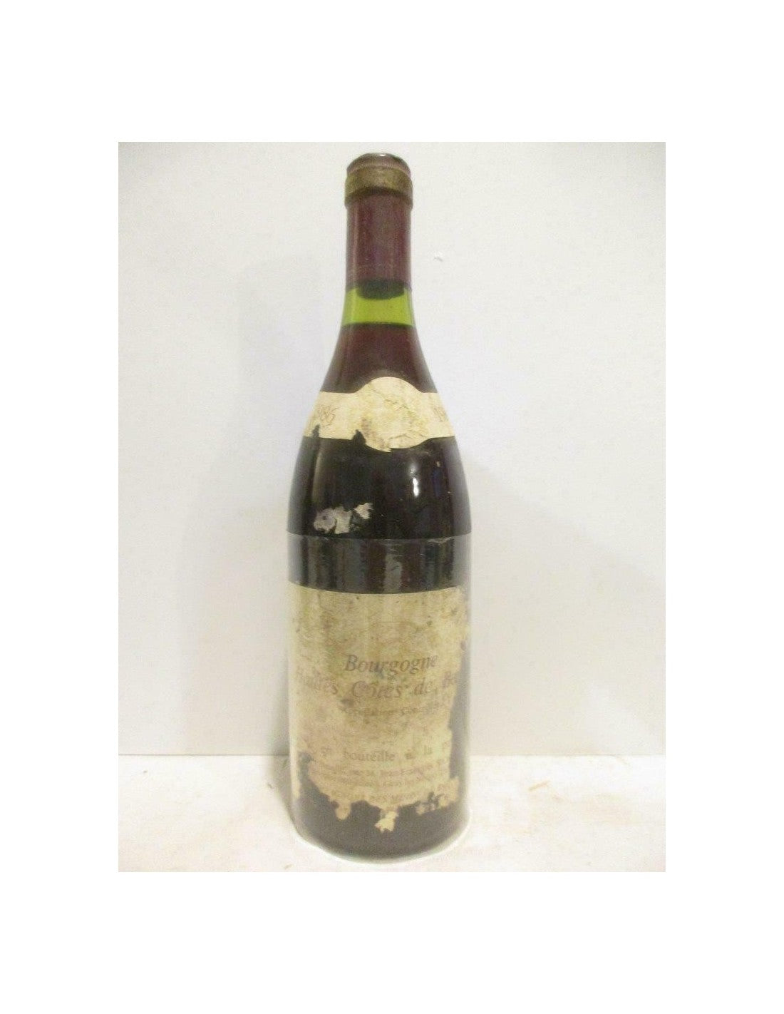 1986 - hautes côtes de beaune - compagnons des muids du roy (étiquette déchirée) - rouge - bourgogne - Just Wines 