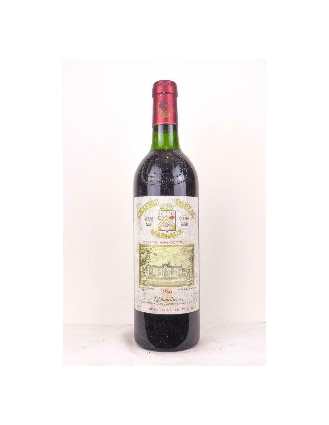 1986 - margaux - château dauzac grand cru classé (b1) - rouge - bordeaux - Just Wines 