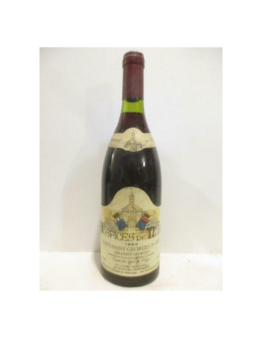 1986 - nuits saint-georges - hospices de nuits premier cru les saint-georges sires de vergy - rouge - bourgogne - Just Wines 