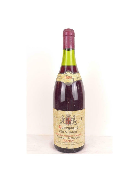 1986 - palotte - caves bienvenu - rouge - bourgogne - Just Wines 