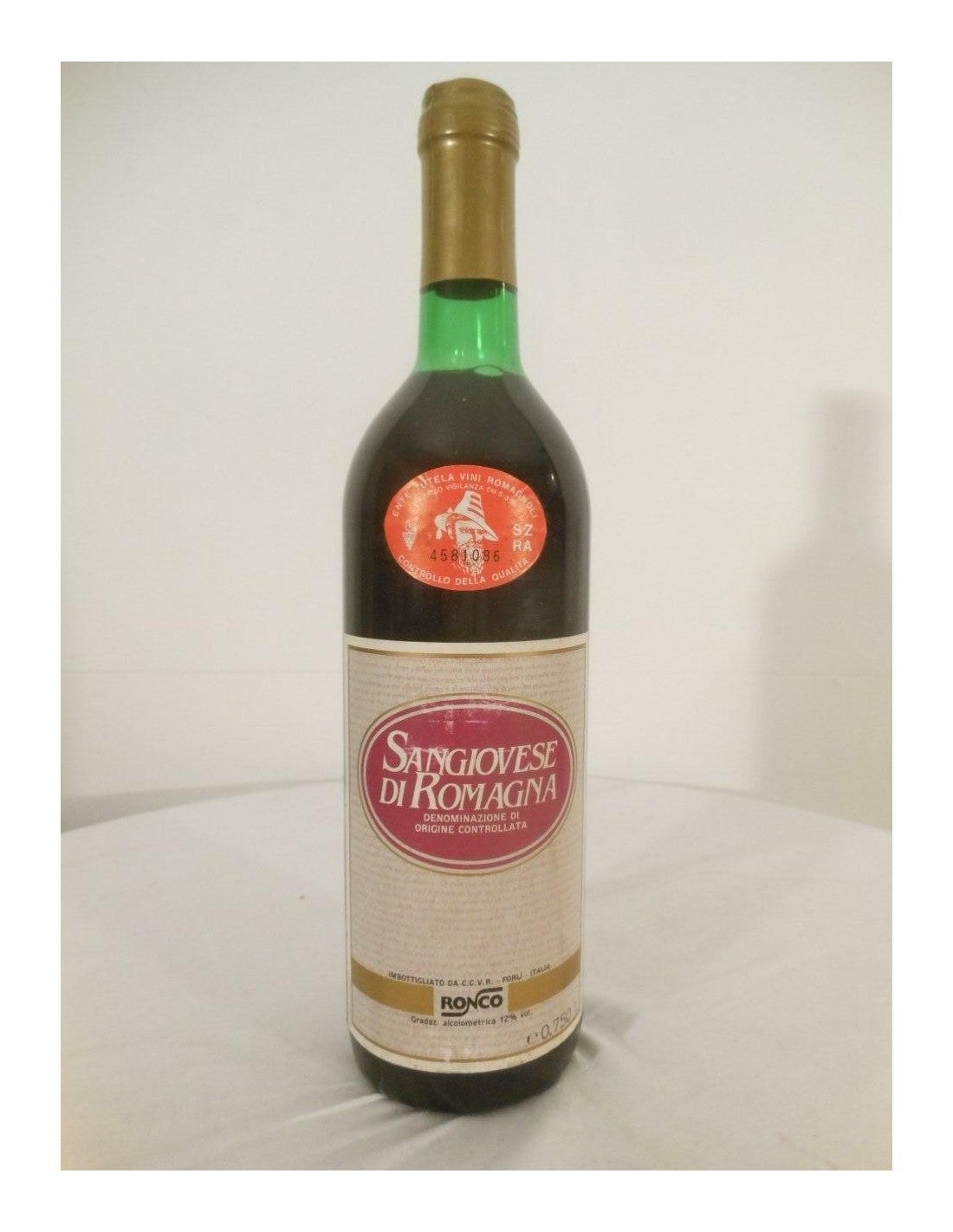 1986 - - ronco - rouge - sangiovese di romagna Italie - Just Wines 