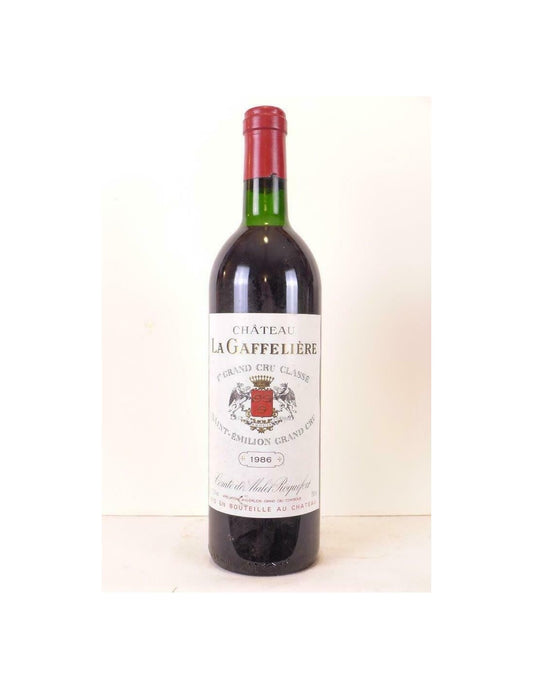 1986 - saint-émilion - château la gaffelière grand cru classé B - rouge - bordeaux - Just Wines 