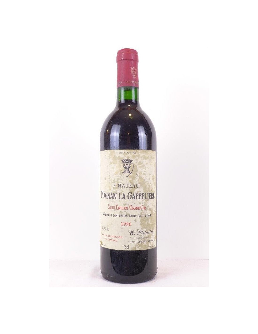 1986 - saint-émilion - château magnan la gaffelière grand cru - rouge - bordeaux - Just Wines 