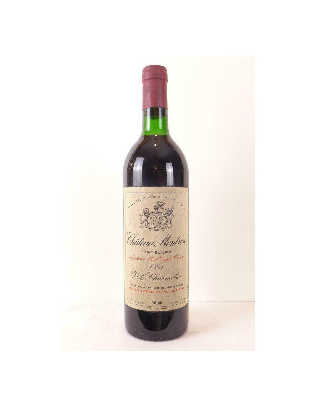 1986 - saint-estèphe - château montrose grand cru classé - rouge - bordeaux - Just Wines 