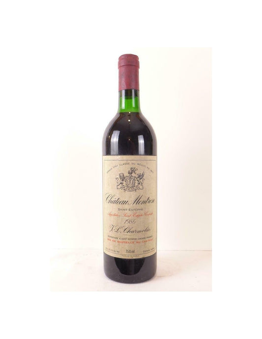 1986 - saint-estèphe - château montrose grand cru classé - rouge - bordeaux - Just Wines 