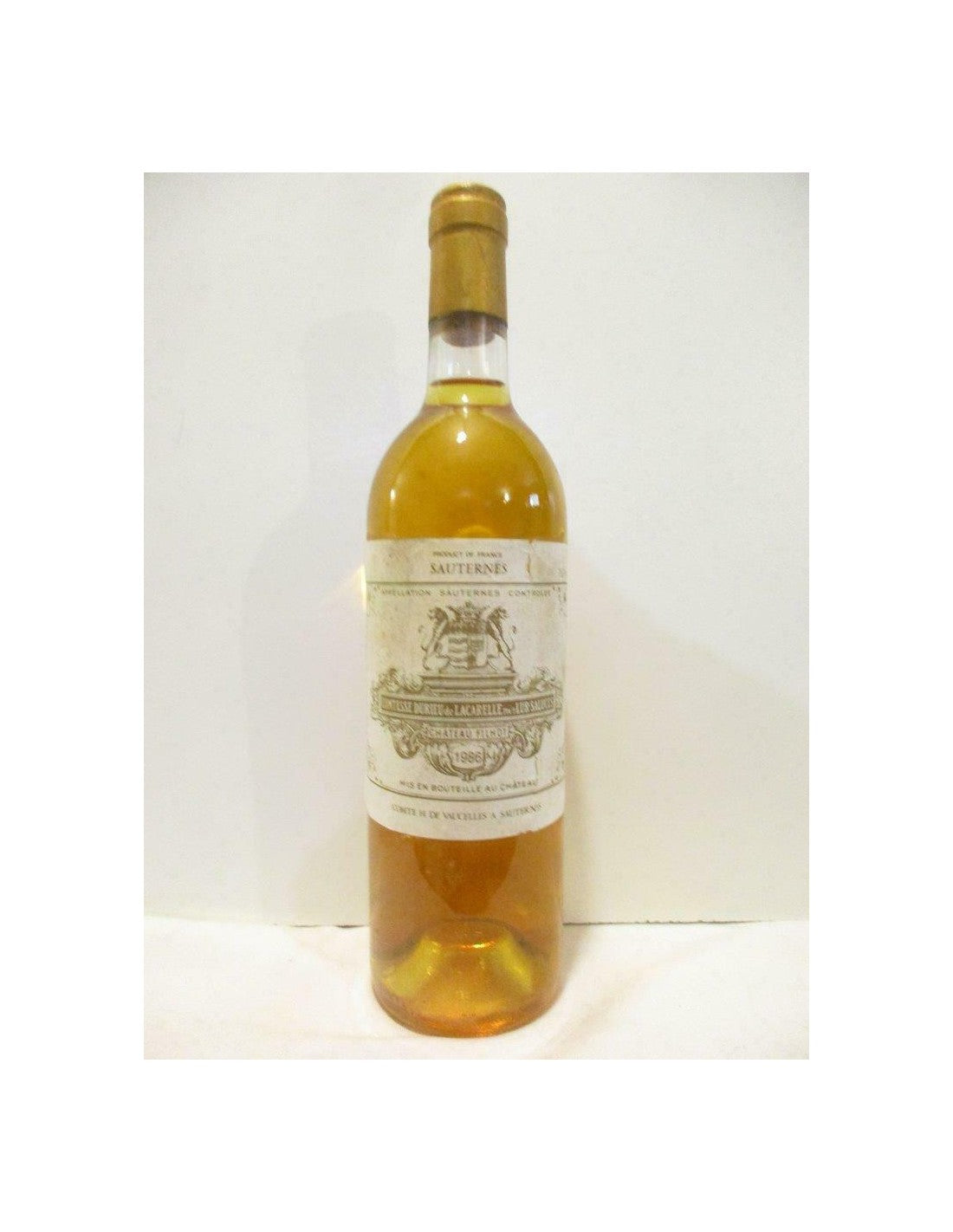 1986 - sauternes - château filhot grand cru classé - liquoreux - bordeaux - Just Wines 