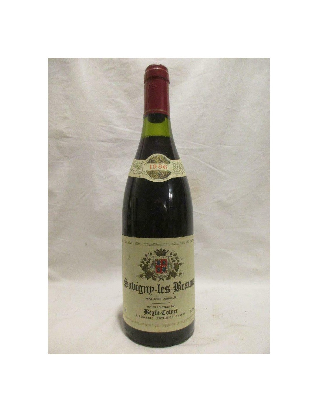 1986 - savigny les beaune - béguin-colnet - rouge - bourgogne - Just Wines 