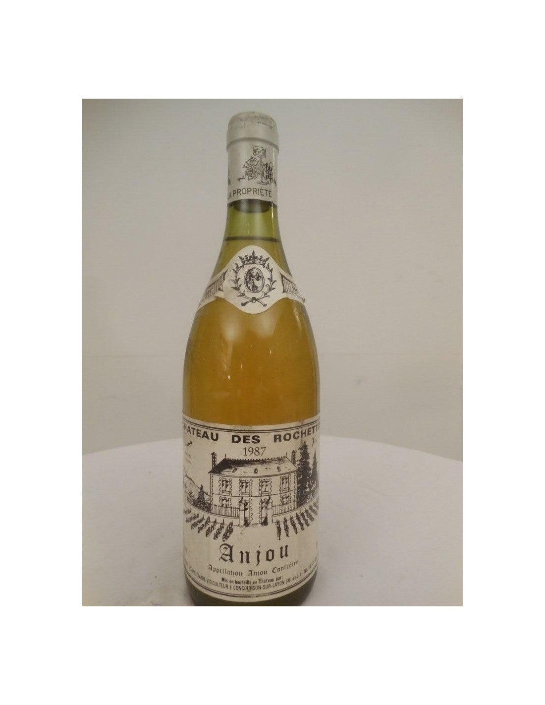 1987 - anjou - château des rochettes - blanc - loire - anjou france - Just Wines 