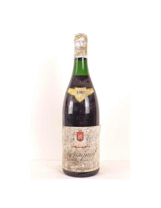 1987 - bourgueil - maison bouchet (étiquette sale) - rouge - loire - touraine - Just Wines 