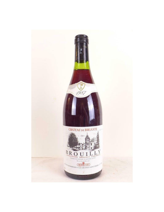 1987 - brouilly - mommessin château de briante - rouge - beaujolais - Just Wines 