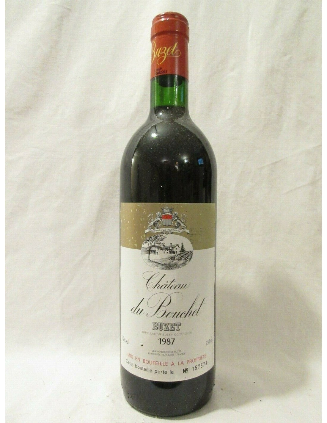 1987 - buzet - château du bouchet - rouge - sud-ouest - Just Wines 