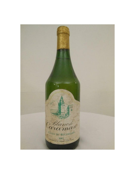 1987 - caramany - cellier des comtes - blanc - roussillon france - Just Wines 