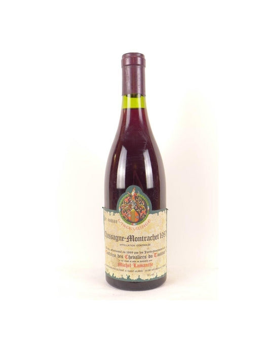 1987 - chassagne-montrachet - michel lamanthe tastevinage - rouge - bourgogne - Just Wines 