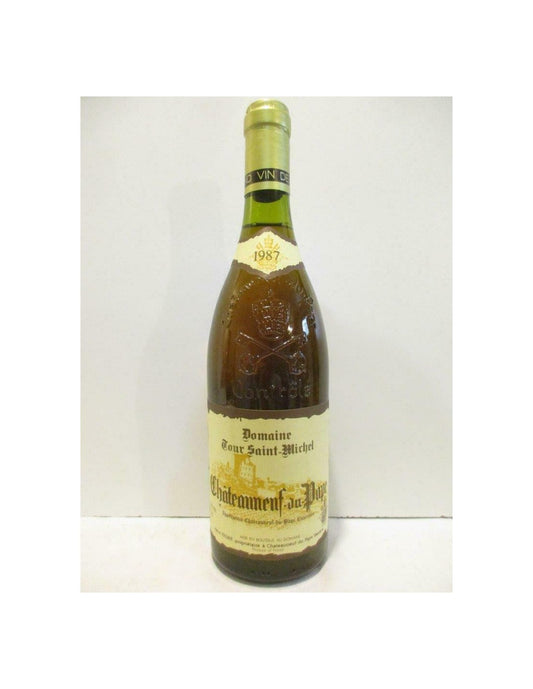 1987 - châteauneuf du pape - domaine tour saint-michel (b2) - blanc - rhône - Just Wines 